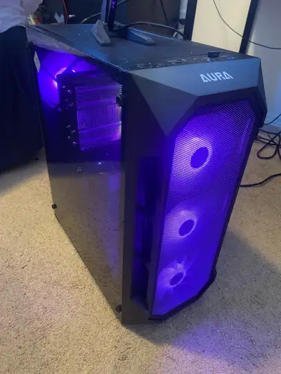 CPU AMD ryzen 7 3700x GPU NVIDIA Gtx 1650 Ram 4x8gb DDR4 =32gb ram Storage 1tb sata ssd Motherboard...