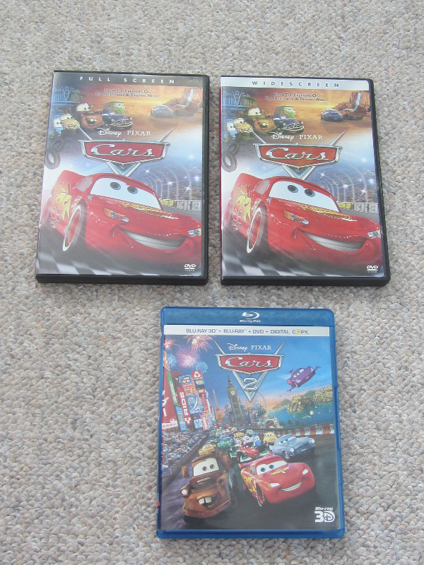 Disney/Pixar's Cars DVD & Cars 2 - 5-Disc Edition - Has 3D