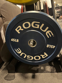 Rogue Bumper Plates 45lbs x2