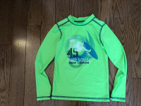 Size 5-6 Rash Guards and swim shirts - long and short sleeve