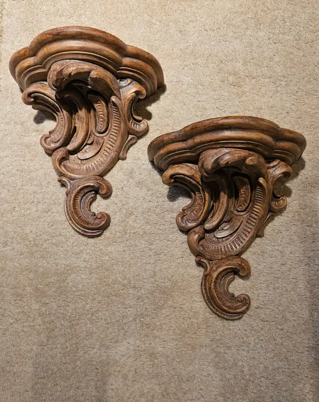 VTG WALL SHELF DESIGN in Home Décor & Accents in City of Toronto - Image 2