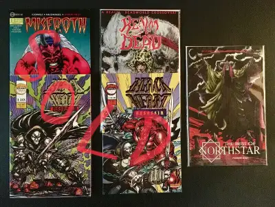 All books N/M, Never Read, Bagged & Boarded The Best of NORTHSTAR #1 (1992) Tim Vigil, James O’Barr,...