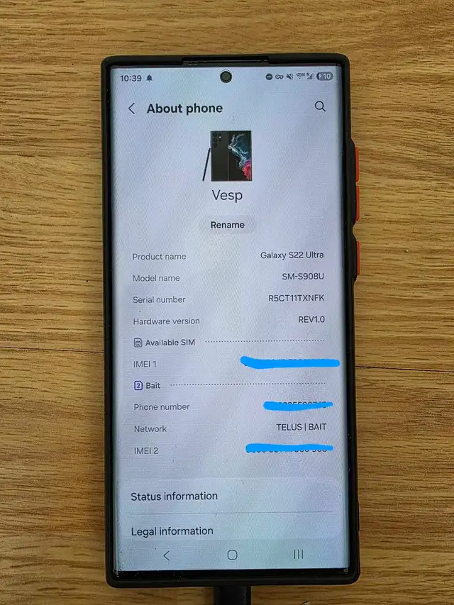 Galaxy s22 ultra 512gb excellent condition in Cell Phones in Guelph - Image 2