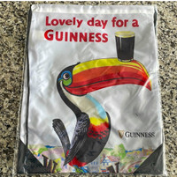 Guinness drawstring bag