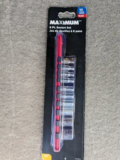 Socket set $12 each, View more