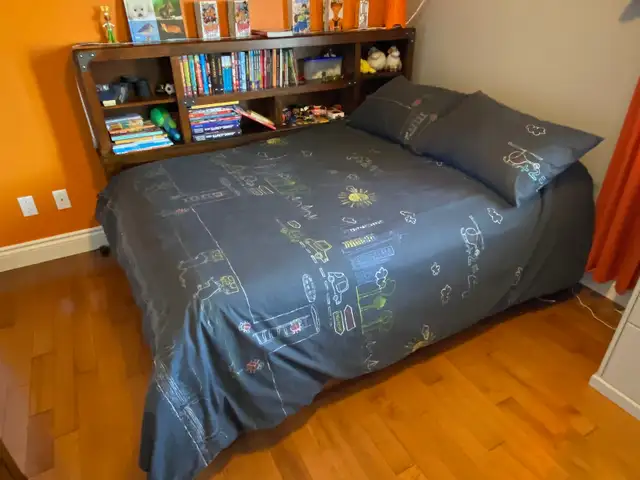Couvre-lit pour lit double pour jeune in Bedding in Longueuil / South Shore - Image 2