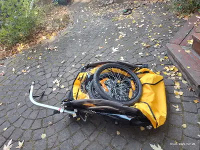 remorque vélo pour enfant - kids bike trailer, View more