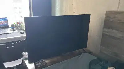 TCL 43” smart TV - Minimal usage, View more