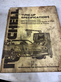 VINTAGE 1962 - 1983 TUNE UP SPECS DOMESTIC  IMPORT MODEL #MR0154