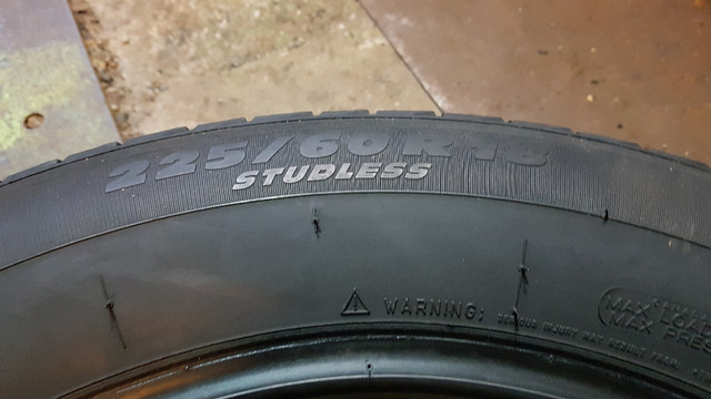 3-225/60R18 Michelin X-ice  in Tires & Rims in Bridgewater - Image 3