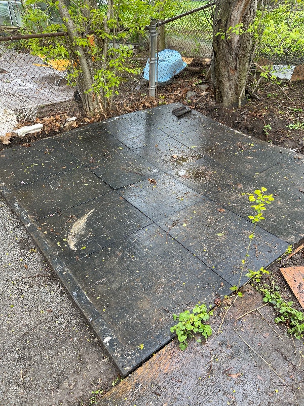 Back yard shed base Patio & Garden Furniture City of Toronto Kijiji