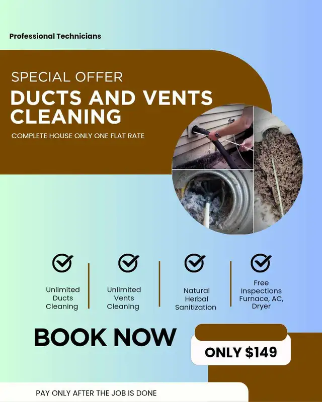 Expert Furnace & Duct Cleaning – $149 Edmonton Deal