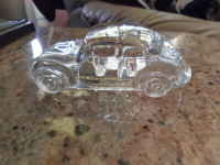 FIRST $85 ~Vintage RARE  Hofbauer VW Crystal Beetle Paper Weight