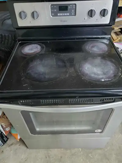 Stainless steel stove with convection oven for sale $150., View more