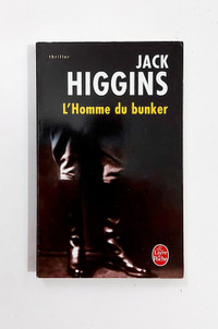 Roman - Jack Higgins - L'HOMME DU BUNKER - Livre de poche