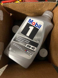 0W 40 Mobil1 motor oil