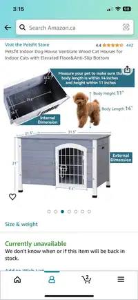 Medium Size Dog House