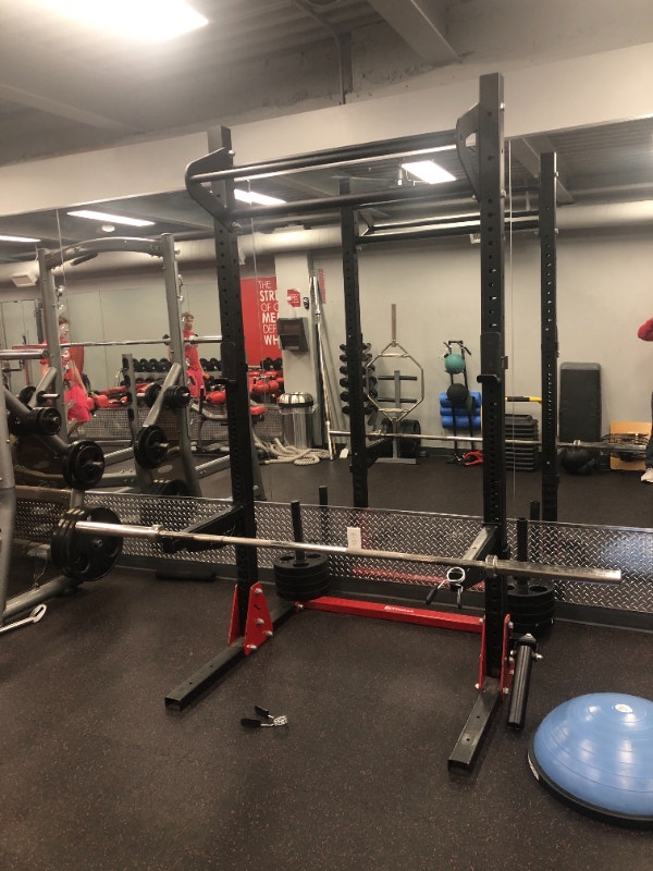 XTC Commercial Grade Squat Rack with Land mine and safety bars