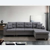 Emergency Sale Elegant Sectional Sofa Big Saving With Reversible