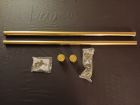 High Quality Gold  Curtain Rod  28-48 Inches