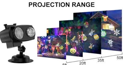2 in 1 HD LED Projector Outdoor, Outdoor Projectors with Remote , View more