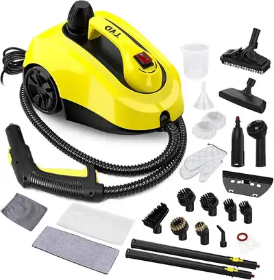TVD Steam Cleaner 5-Bar Pressure 1.5L Tank, View more
