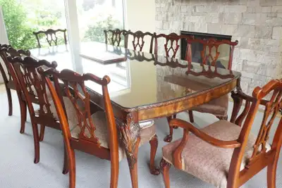 Chippendale Dinning Set, View more
