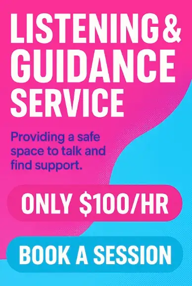 Feeling Stressed?... I’ll Listen – Private (1-on-1) Support