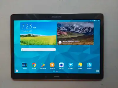 Thin & Light 10.5" Samsung Tab S Fingerprint GPS Android Tablet, View more