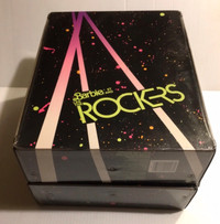 Barbie and the Rockers Black Neon Fashion Doll Carry Case 1985