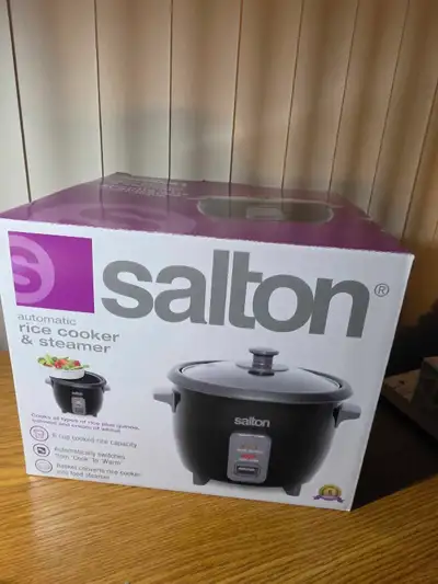 Salton rice cooker &Steamer , View more