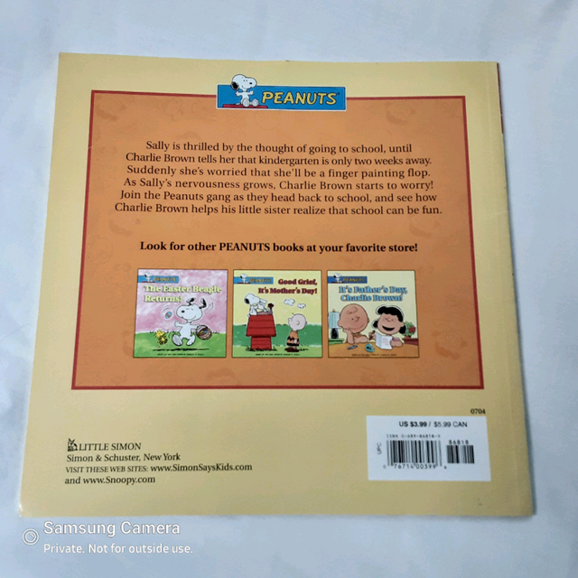 2004 Peanuts Go To School Charlie Brown! Charles M Schulz in Comics & Graphic Novels in Calgary - Image 3