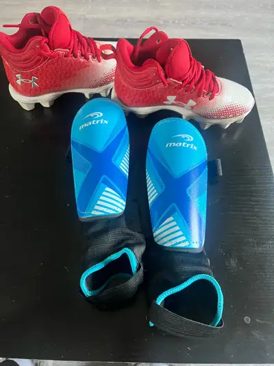 kids cleats/shin pads, View more