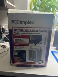 Dimplex garage/workshop heater  240v hard wire 
