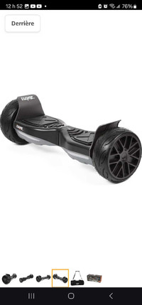 Hoverboard ValleyB850 lumières et Bluetooth NEUF!!!