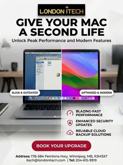 Old iMac, Macbook Pro, Macbook Air and Mac Mini, View more