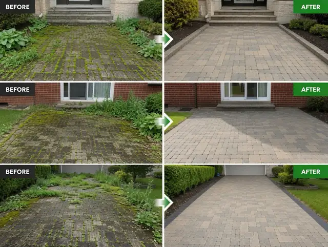 Interlock, Driveway, paving stones, cleaning, washing , sealing