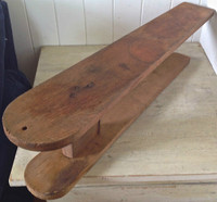 Antiquité Collection Petite planche à repasser ancienne en bois
