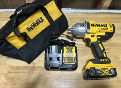 New Dewalt 20V Max XR Brushless High Torque Impact Wrench Kit, View more