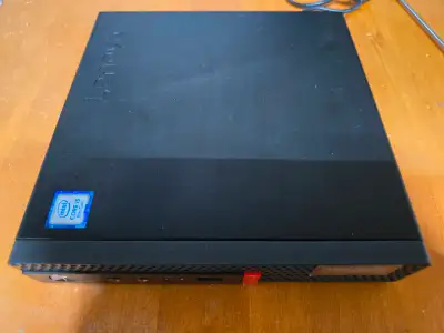 Lenovo ThinkCentre M630e - i5-8265U - 8 GB - 256 GB Win 11 Pro, View more