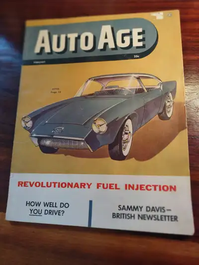 Vintage 1954 Auto Age, Car Magazine. Very Good Condition., View more