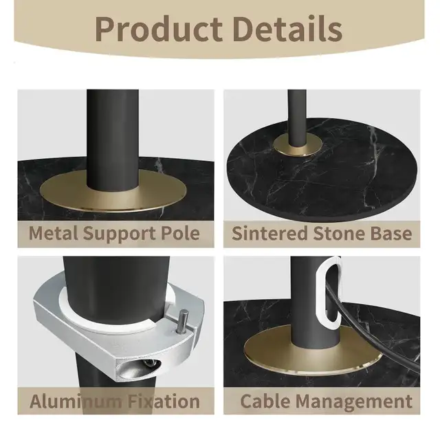 Vanconwey Floor TV Stand for 40-75 Inch LED LCD Screens in TVs in Markham / York Region - Image 3