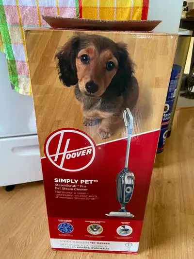 New In Box Hoover Simply Pet Pro Steamer Floor Cleaner, View more