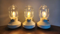 (3) 10-inch Dimmable Lamps