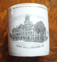 TOWN HALL, COBOURG, ONT. Vintage Mug with Issue