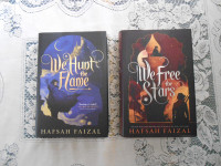 We Hunt The Flame & We Free The Stars Hardcovers w/ Dust Jackets