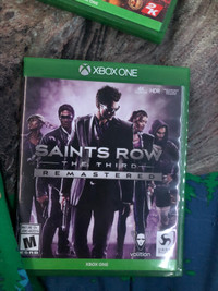 Xbox 1 Saints Row the third (remastered)