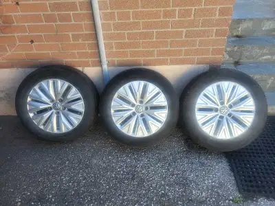 3 rims and tire Come front my Jetta 2019 .you can use the tire a little more.the rims are very expen...