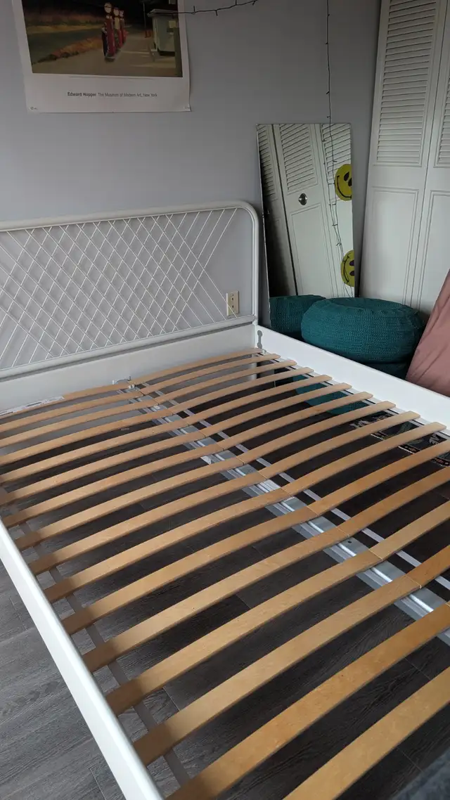 Ikea NESTTUN bed frame queen size in Beds & Mattresses in North Shore - Image 3