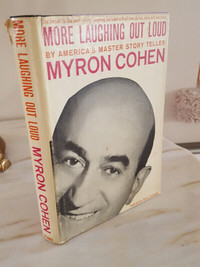 MORE LAUGHING OUT LOUD by Myron Cohen,1st edition,copyright 1962